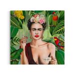 Frida Kahlo 'Con Amigos' Canvas Wall Art | Poster Print