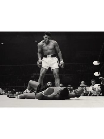 Muhammad Ali VS Sonny Liston Canvas Wall Art | Poster Print
