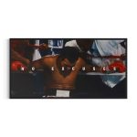 Muhammad Ali 'No Excuses' Canvas Wall Art | Poster Print