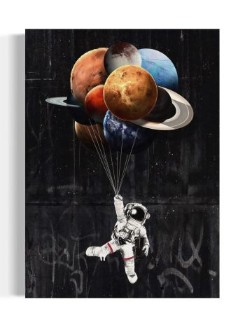 Astro 'Stars Is The Limit' Canvas Wall Art | Poster Print