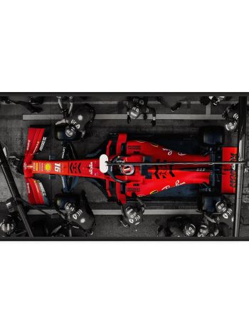 Formula F1 Ferrari 'Pit Stop' Canvas Wall Art | Poster Print