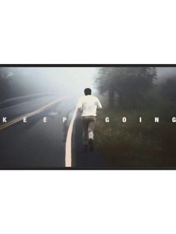 Muhammad Ali 'Keep Going' Canvas Wall Art | Poster Print