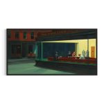 Edward Hopper 'Nighthawks' 1942 Canvas Wall Art | Poster Print