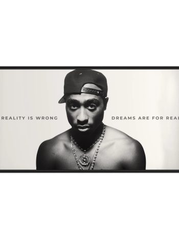 2PAC Reality Is Wrong Canvas Art | Poster Print