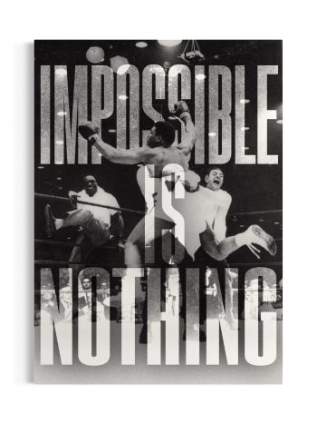Muhammad Ali ‘Impossible is Nothing’ Canvas Wall Art | Poster Print