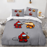AmongUsCosplay3PieceComforterBeddingSetsDuvetCoverBedSheets_4