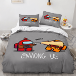 AmongUsCosplay3PieceComforterBeddingSetsDuvetCoverBedSheets_4