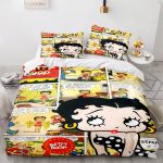 BettyBoopCosplayBeddingSetsDuvetCoversComforterBedSheets_7