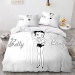 BettyBoopCosplayBeddingSetsDuvetCoversComforterBedSheets_7