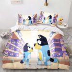BlueyPatternBeddingSetQuiltCoverWithoutFiller_1