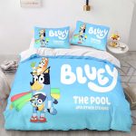 BlueyPatternBeddingSetQuiltCoverWithoutFiller_1