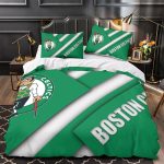 BostonCelticsBeddingSetQuiltCoverWithoutFiller_1