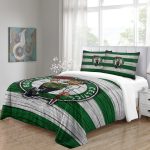 BostonCelticsBeddingSetQuiltCoverWithoutFiller_1