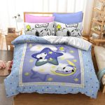 CartoonSnoopyCosplayBeddingSetQuiltDuvetCoverBedSheetsSets_5