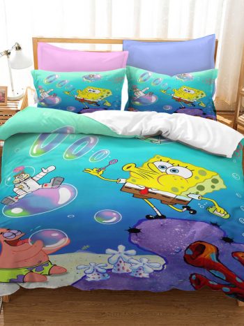 SpongeBob SquarePants Bedding Set Quilt Cover Without Filler