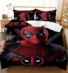 Deadpool2CosplayBeddingSetDuvetCoverHalloweenBedSheetsSets_2