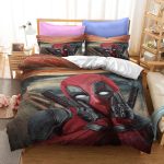 Deadpool2CosplayBeddingSetDuvetCoverHalloweenBedSheetsSets_2