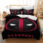 Deadpool2CosplayBeddingSetDuvetCoverHalloweenBedSheetsSets_2