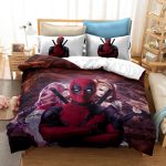 Deadpool2CosplayBeddingSetDuvetCoverHalloweenBedSheetsSets_2