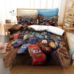 DisneyCarsCosplayBeddingSetsQuiltDuvetCoversBedSheetsSets_6