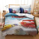 DisneyCarsCosplayBeddingSetsQuiltDuvetCoversBedSheetsSets_6