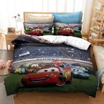 DisneyCarsCosplayBeddingSetsQuiltDuvetCoversBedSheetsSets_6