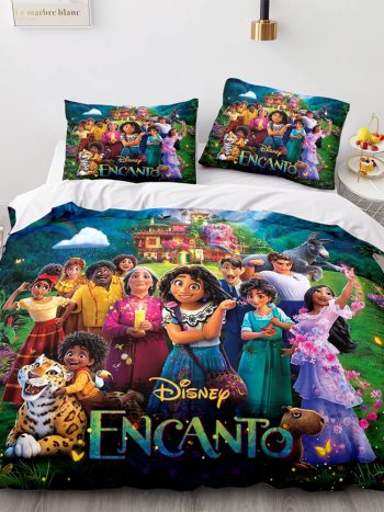 Disney Encanto Bedding Set Quilt Duvet Cover Pillowcase Bedding Sets