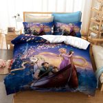 DisneyPrincessSnowWhiteCosplayBeddingSetDuvetCoverBedSheets_1
