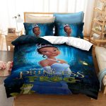 DisneyPrincessSnowWhiteCosplayBeddingSetDuvetCoverBedSheets_1