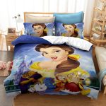 DisneyPrincessSnowWhiteCosplayBeddingSetDuvetCoverBedSheets_1
