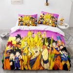 DragonBallCosplayBeddingSetsDuvetCoversComforterBedSheets_8