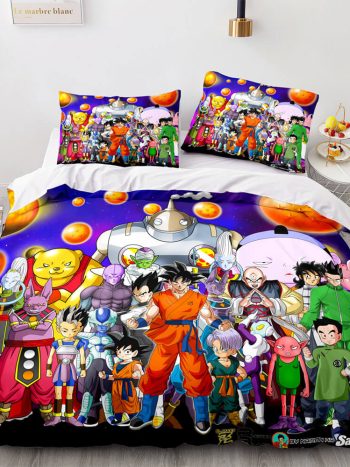 Dragon Ball Cosplay Bedding Sets Quilt Covers Without Filler