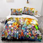 DragonBallCosplayBeddingSetsDuvetCoversComforterBedSheets_8