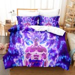 DragonBallSonGokuBeddingSetsQuiltDuvetCoverKidsBedSheets_8