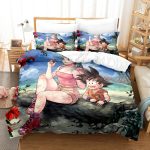 DragonBallSonGokuBeddingSetsQuiltDuvetCoverKidsBedSheets_8