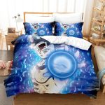 DragonBallSonGokuBeddingSetsQuiltDuvetCoverKidsBedSheets_8
