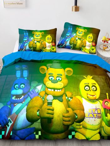 Game Five Nights at Freddy's Bedding Sets Pattern Quilt Covers