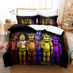 FiveNightsatFreddy_sCosplayBeddingSetDuvetCoverComforterBedSheets_1