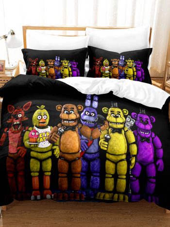Five Nights at Freddy's Cosplay Bedding Set Quilt Cover Without Filler
