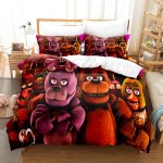 FiveNightsatFreddy_sCosplayBeddingSetDuvetCoverComforterBedSheets_1