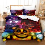 FiveNightsatFreddy_sCosplayBeddingSetDuvetCoverComforterBedSheets_1