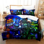 FiveNightsatFreddy_sCosplayBeddingSetDuvetCoverComforterBedSheets_1