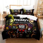 FiveNightsatFreddy_sCosplayBeddingSetDuvetCoverComforterBedSheets_1