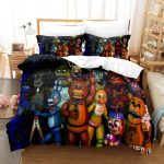 FiveNightsatFreddy_sCosplayBeddingSetDuvetCoverComforterBedSheets_1