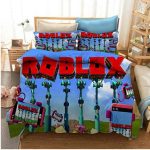 GameRobloxCosplayBeddingSetDuvetCoverBedSheetsBedroomDecor_1