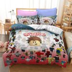 GameRobloxCosplayBeddingSetDuvetCoverBedSheetsBedroomDecor_1