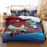 TheSantaGrinchChristmasCosplayBeddingSetDuvetCoverBedSheets_4
