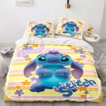 LiloandStitchCosplayComforterBeddingSetDuvetCoversBedSheets_4