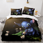 LiloandStitchCosplayComforterBeddingSetDuvetCoversBedSheets_4