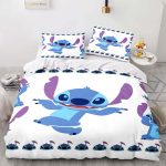 LiloandStitchCosplayComforterBeddingSetDuvetCoversBedSheets_4